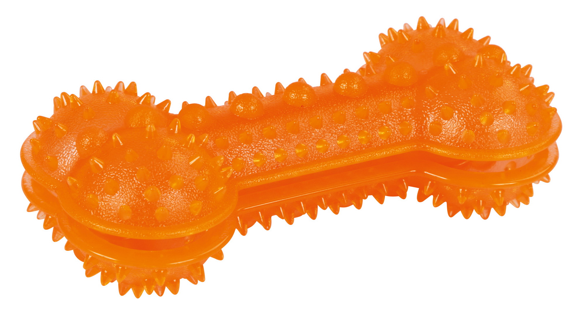 Knochen ToyFastic befüllbar, orange 13x6x4,5cm
