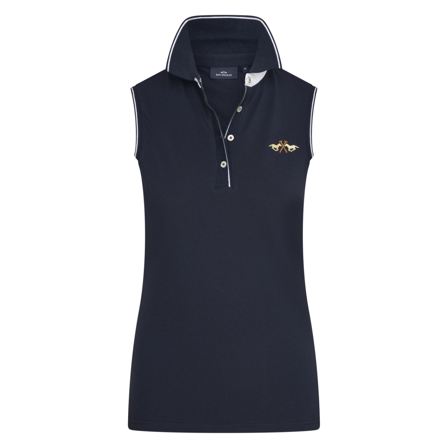 HV Polo Damen Polo shirt ärmellos Lia