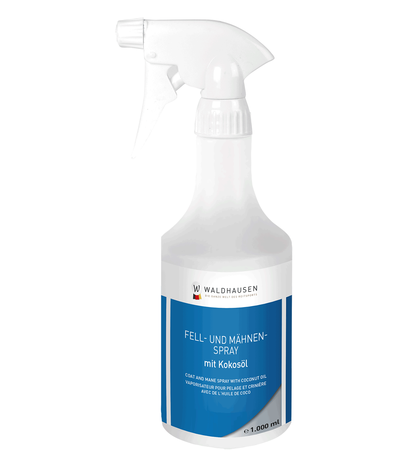 Fell- und Mähnenspray mit Kokosöl, 1000 ml