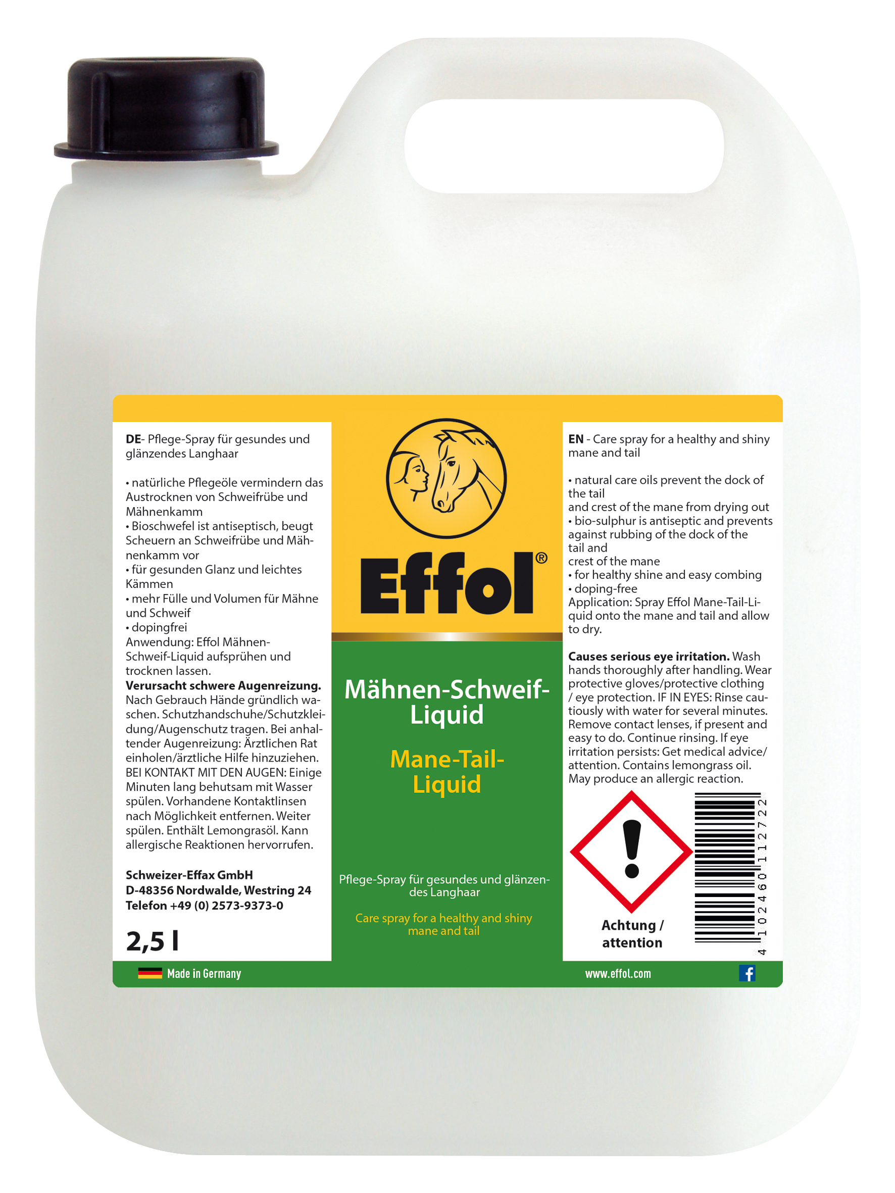 Effol-Mähnen-Schweif-Liquid  500ml