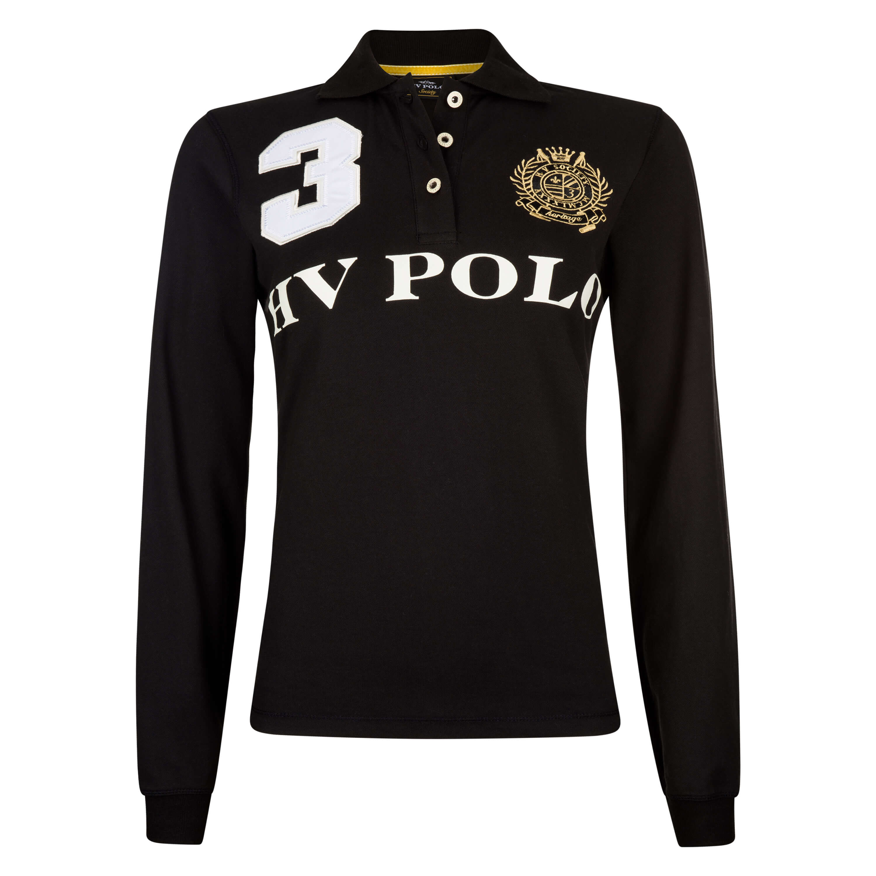HV Polo Damen Polo shirt FAVOURITAS EQ lange Ärmel