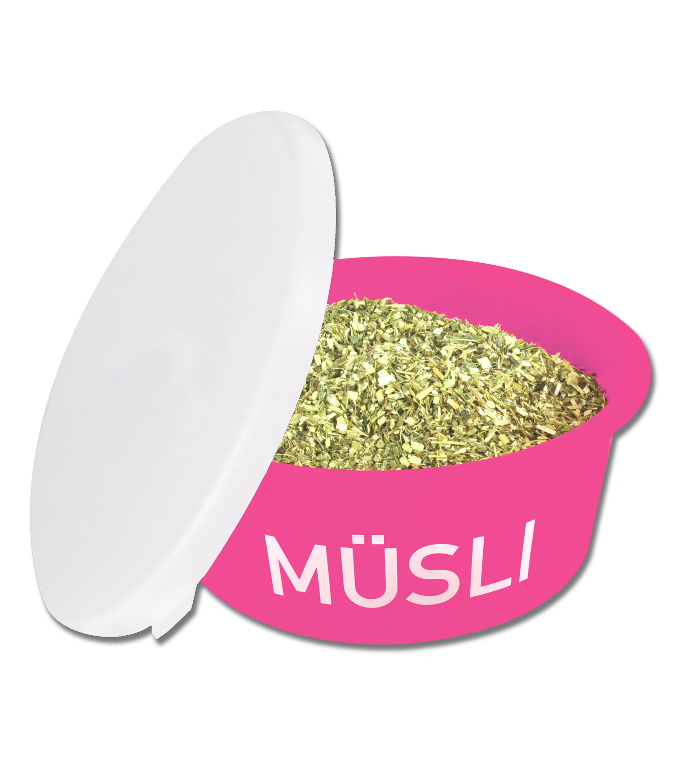 Müsli-Schale mit Deckel