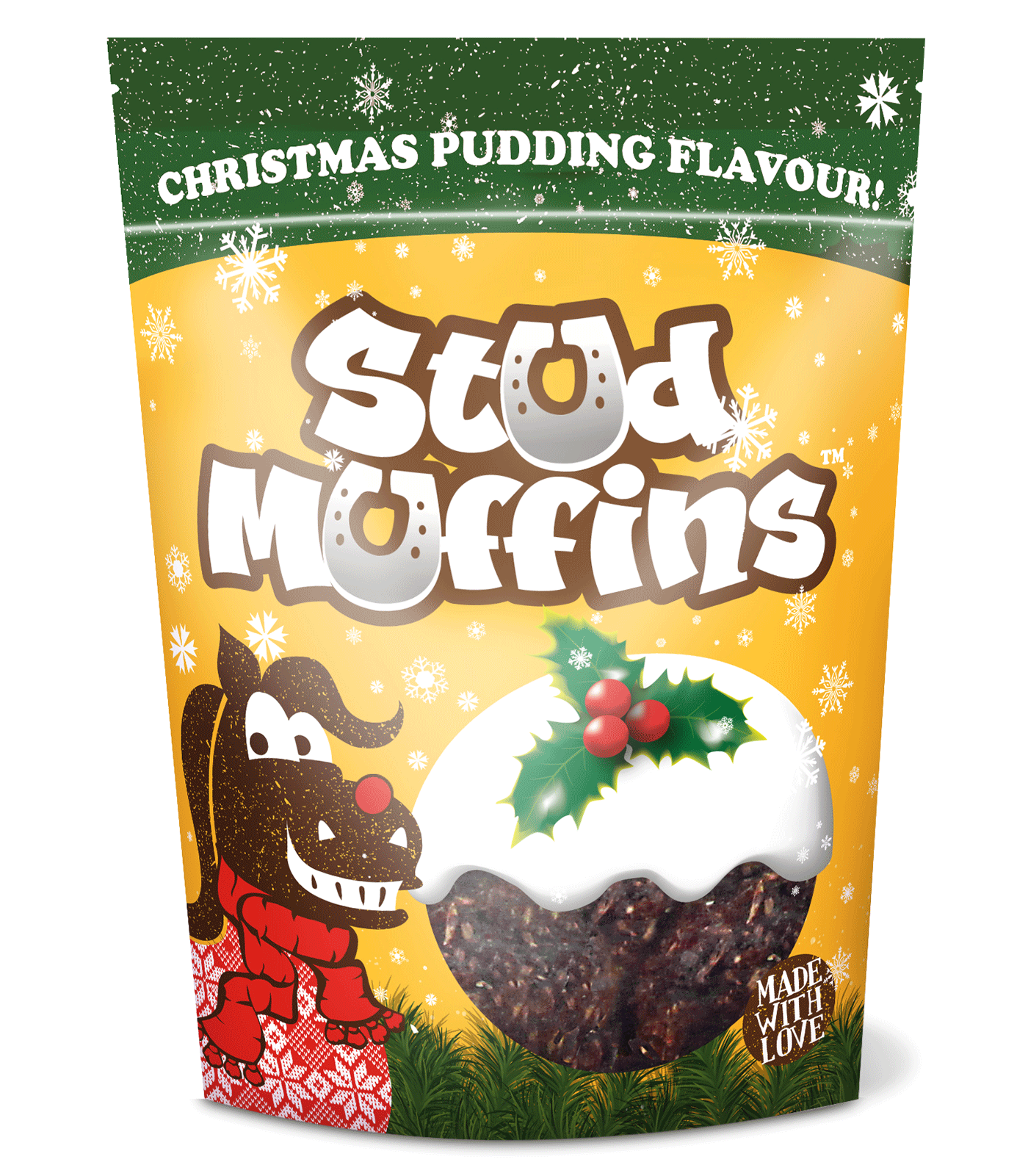 Stud Muffins Geschmacksrichtung Christmas Pudding, 15 STK.