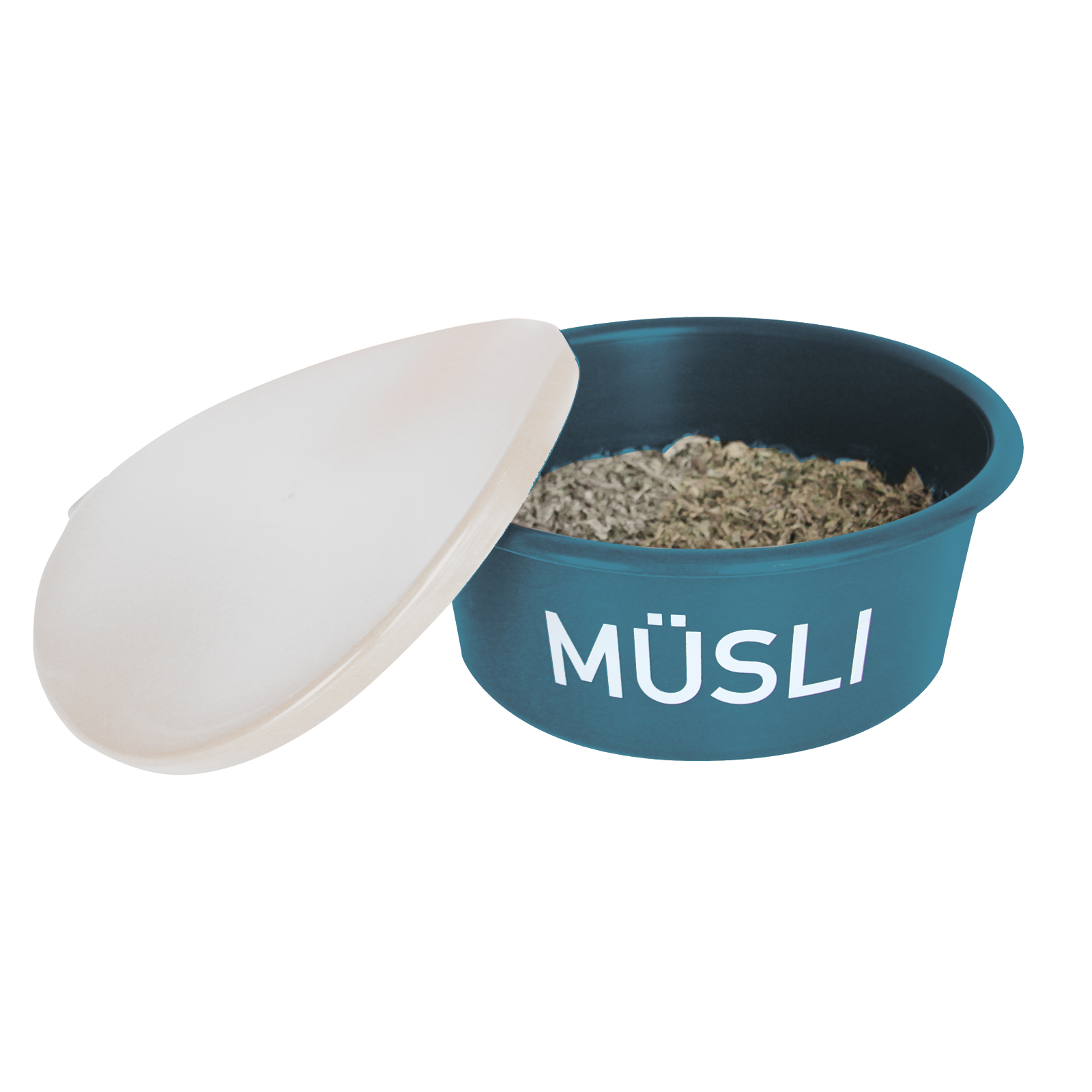 Müsli-Schale mit Deckel