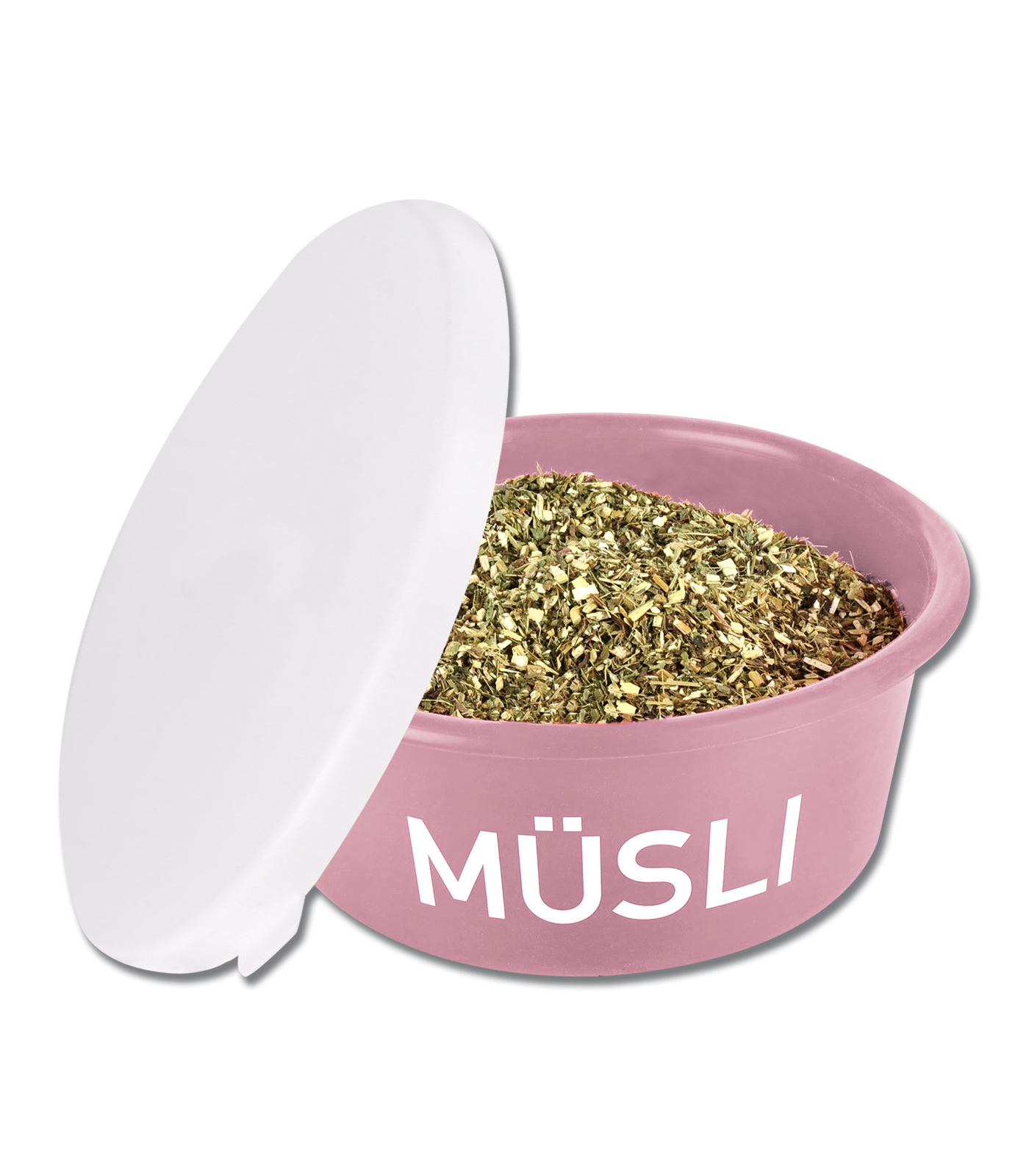 Müsli-Schale mit Deckel