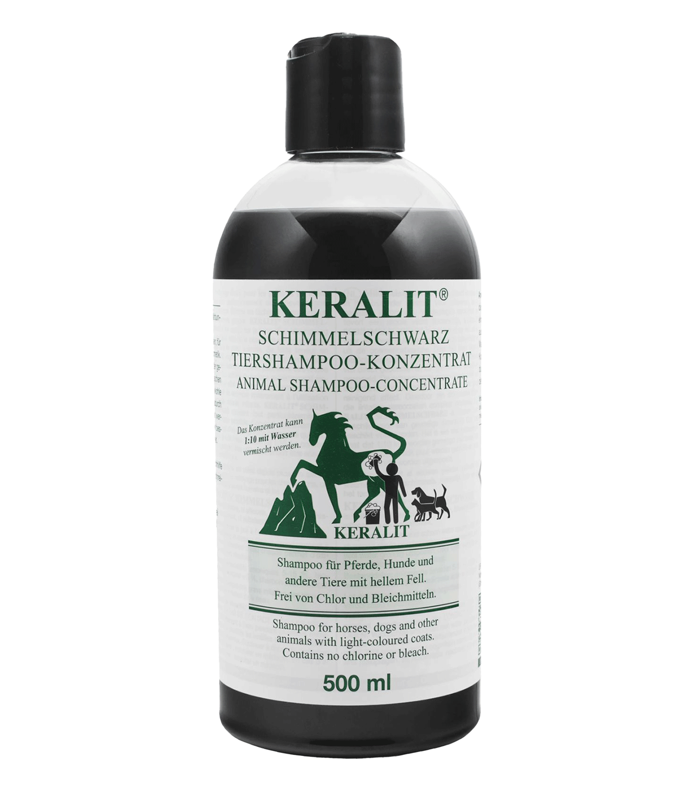 KERALIT Schimmelschwarz Pferdeshampoo